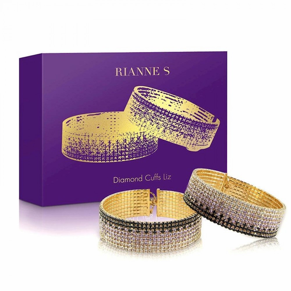 БДСМ наручники - Наручники со стразами Diamond Rianne S Icons Liz diamanten handboeien