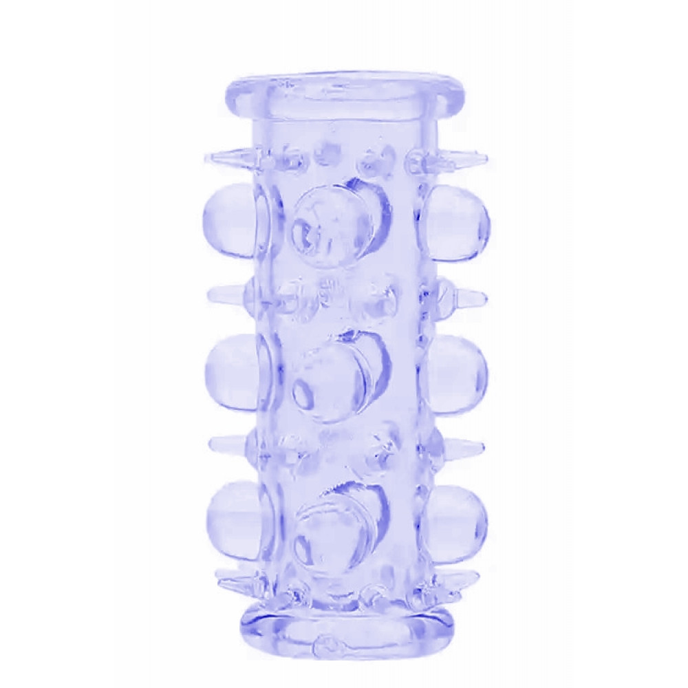 Різне - Насадка стимулююча BOSS Stretchy Sleeve Blue, BS6700013