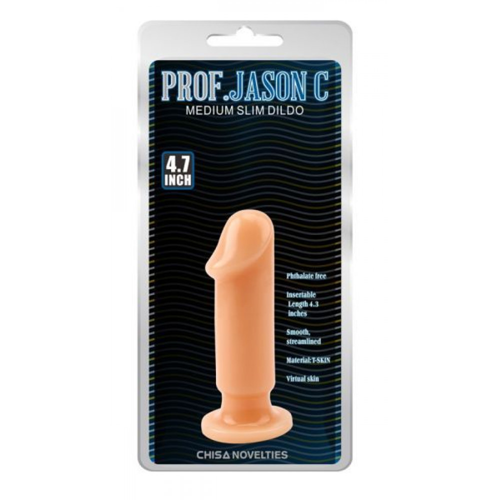 Секс игрушки - Плаг Medium 4.7 Slim Dildo 4