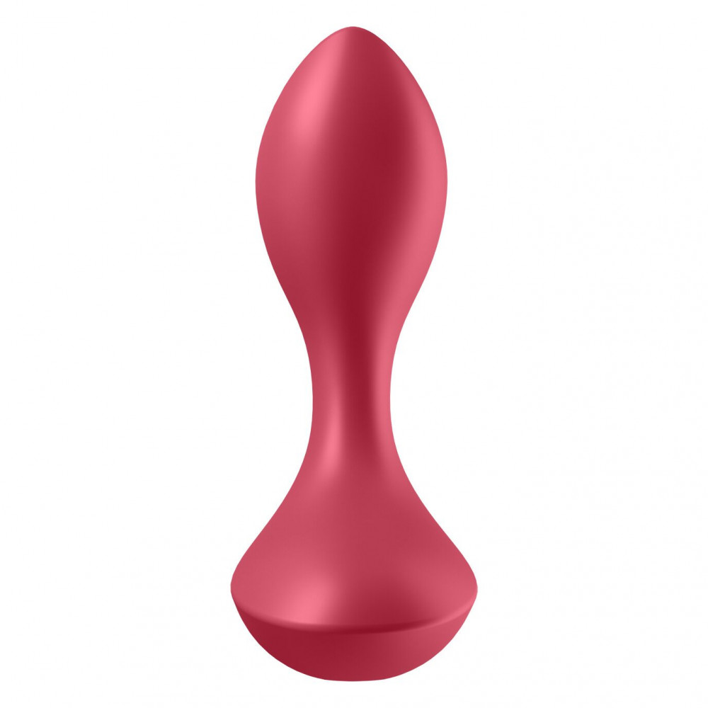 Анальные пробки с вибрацией - Анальная вибропробка Satisfyer Backdoor Lover Red 2