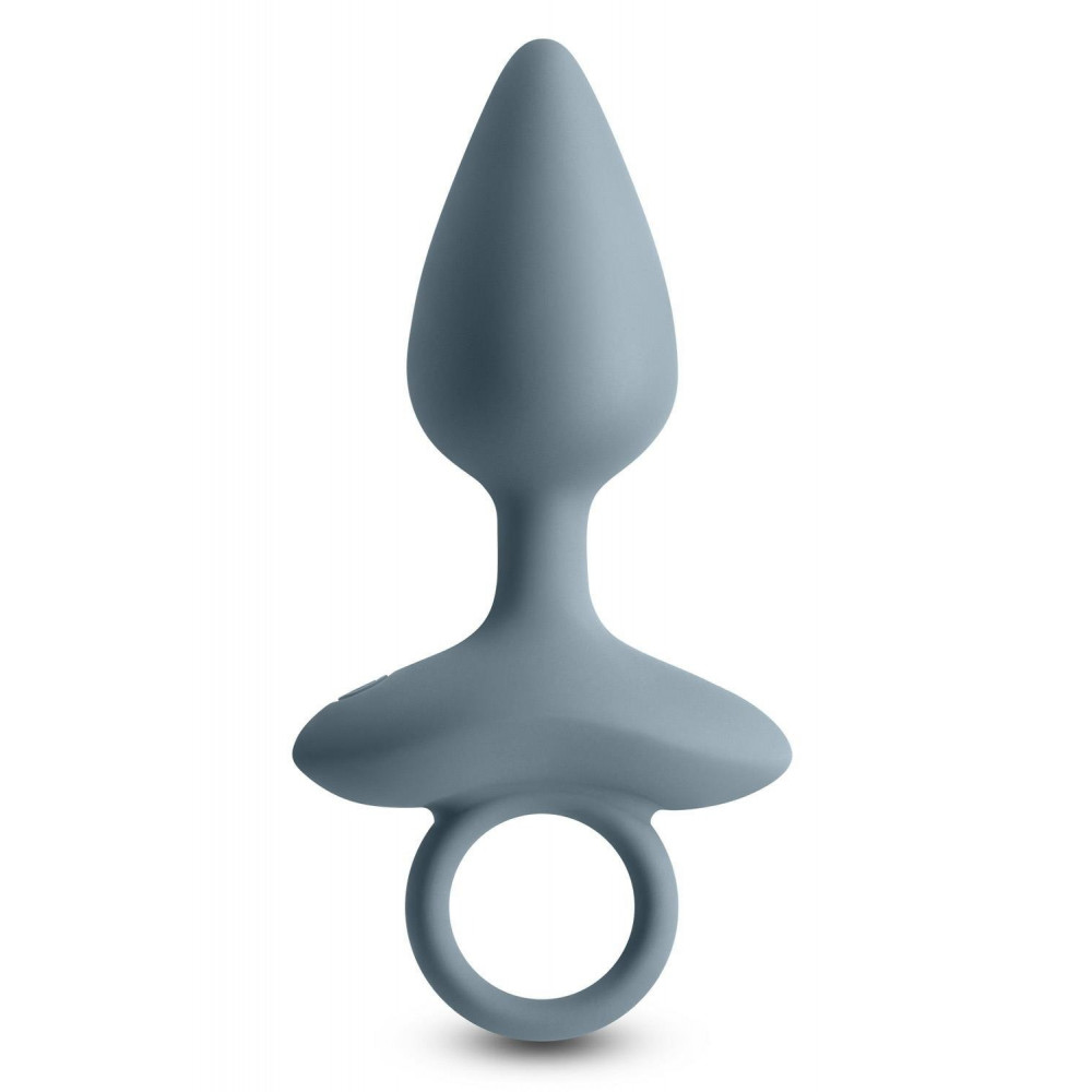 Анальные игрушки с вибрацией - Анальный вибратор NS Novelties Renegade синий, 13 см