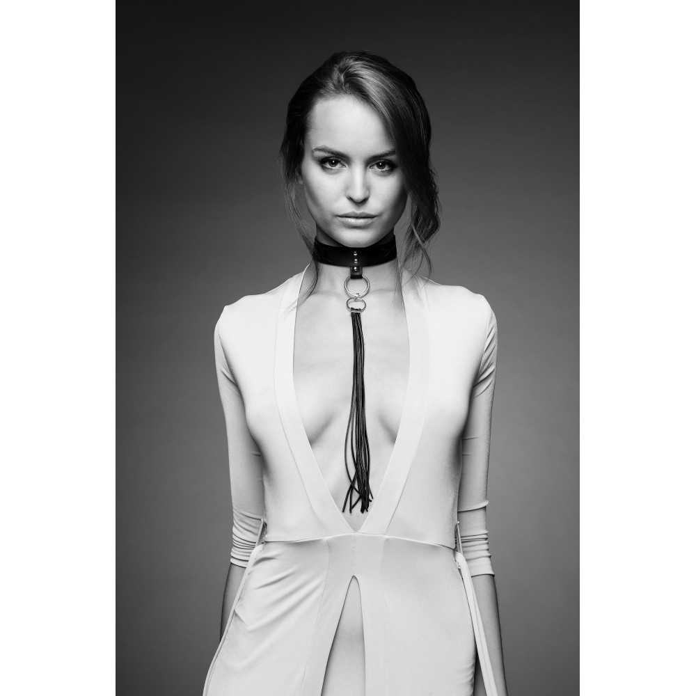Різне - Чокер Bijoux Indiscrets MAZE - Tassel Chocker Black