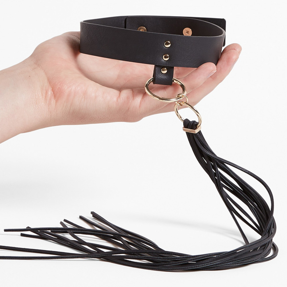 Різне - Чокер Bijoux Indiscrets MAZE - Tassel Chocker Black 2