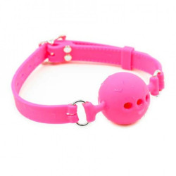 Кляп DS Fetish Silicone gag M pink