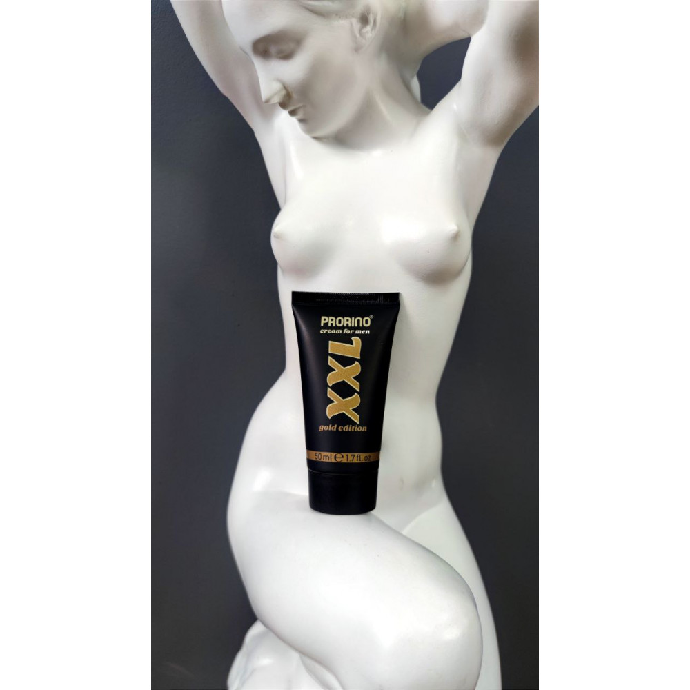  - Крем эрекционный увеличивающий объем PRORINO XXL Cream for men - gold edition 50 ml 1