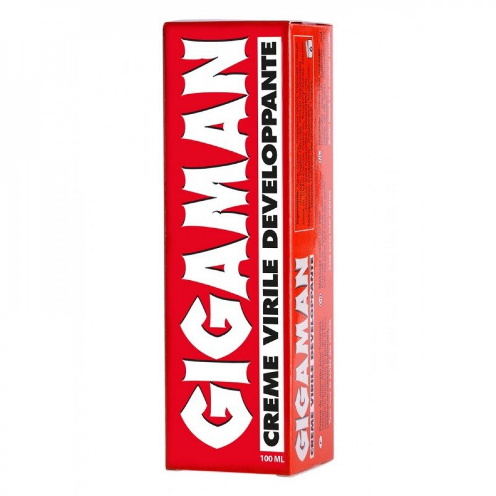 Лубриканты - Крем стимулирующий для пениса GigaMAN, 100 ml 2