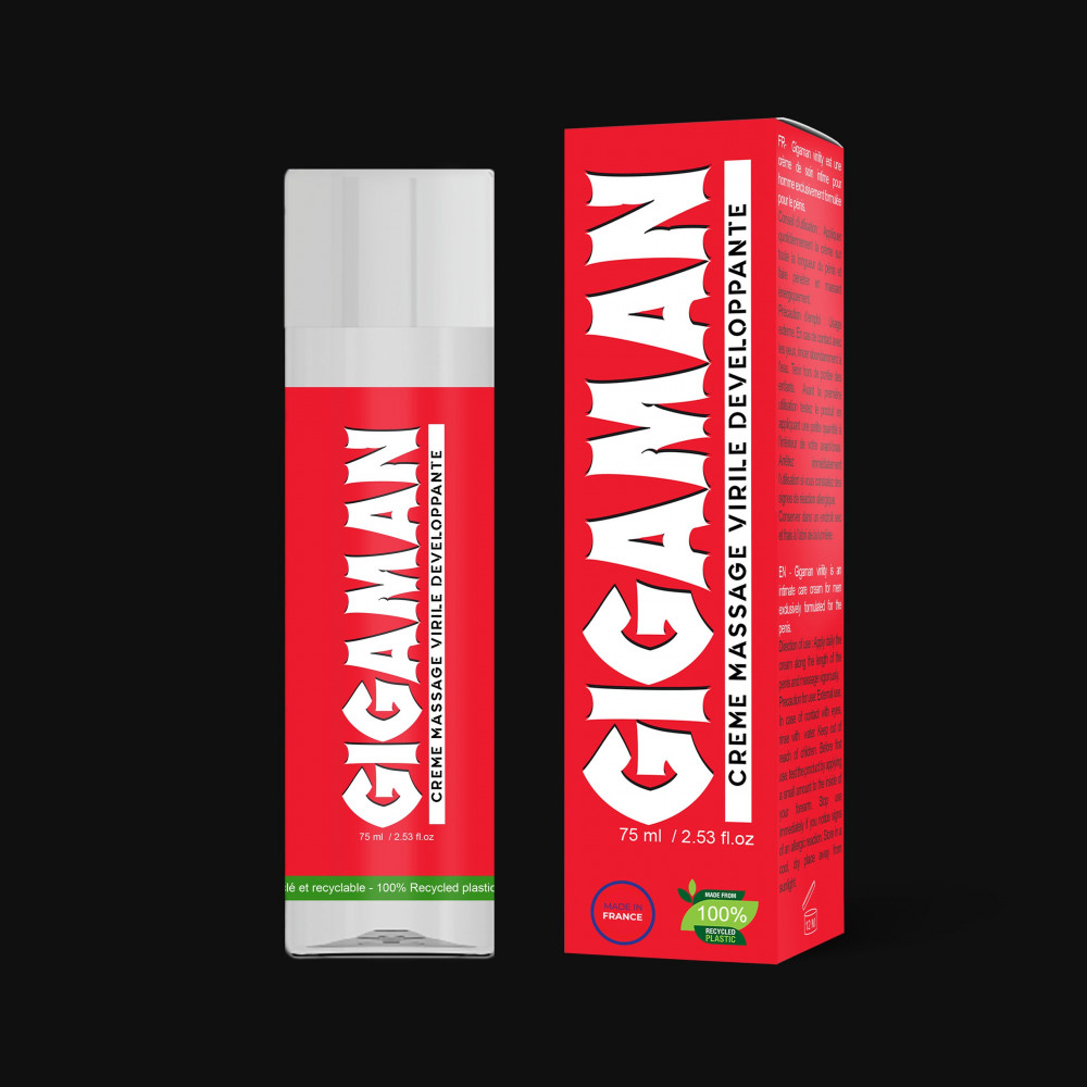 Лубриканты - Крем стимулирующий для пениса GigaMAN, 100 ml