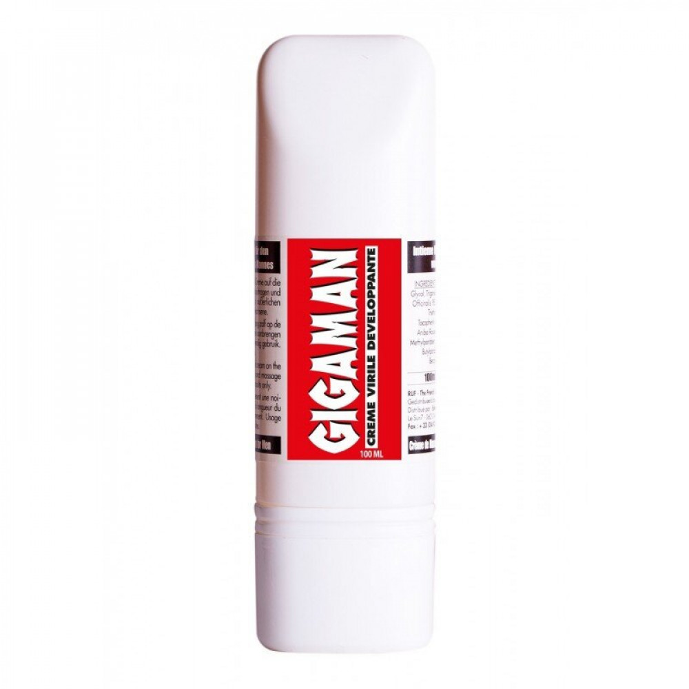 Лубриканты - Крем стимулирующий для пениса GigaMAN, 100 ml 1