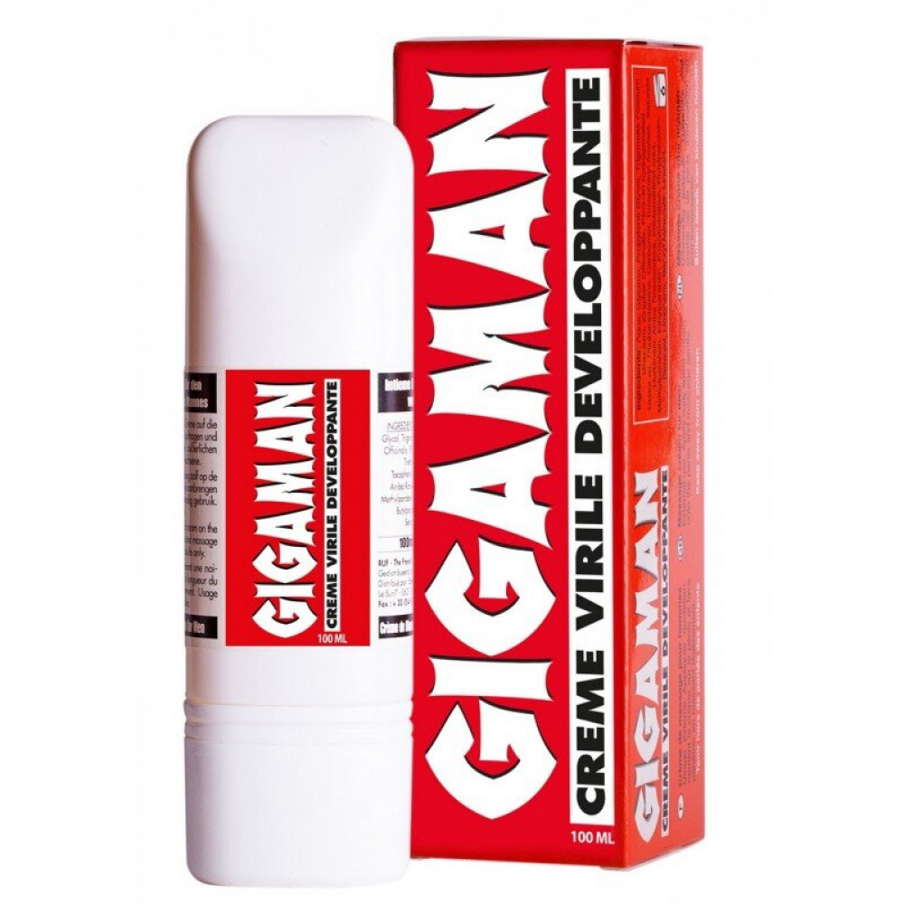 Лубриканты - Крем стимулирующий для пениса GigaMAN, 100 ml 3
