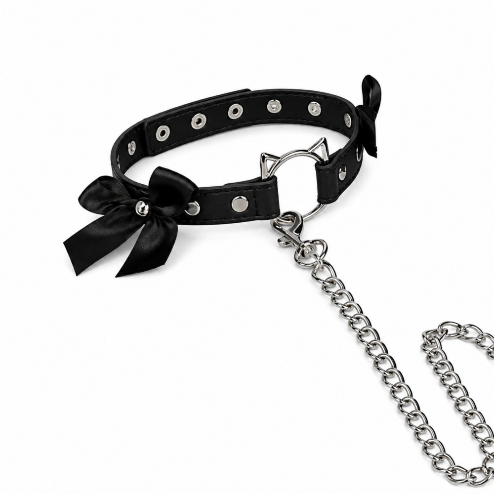 БДСМ игрушки - Набор БДСМ DS Fetish в сумке, чёрный, 8 предметов 4