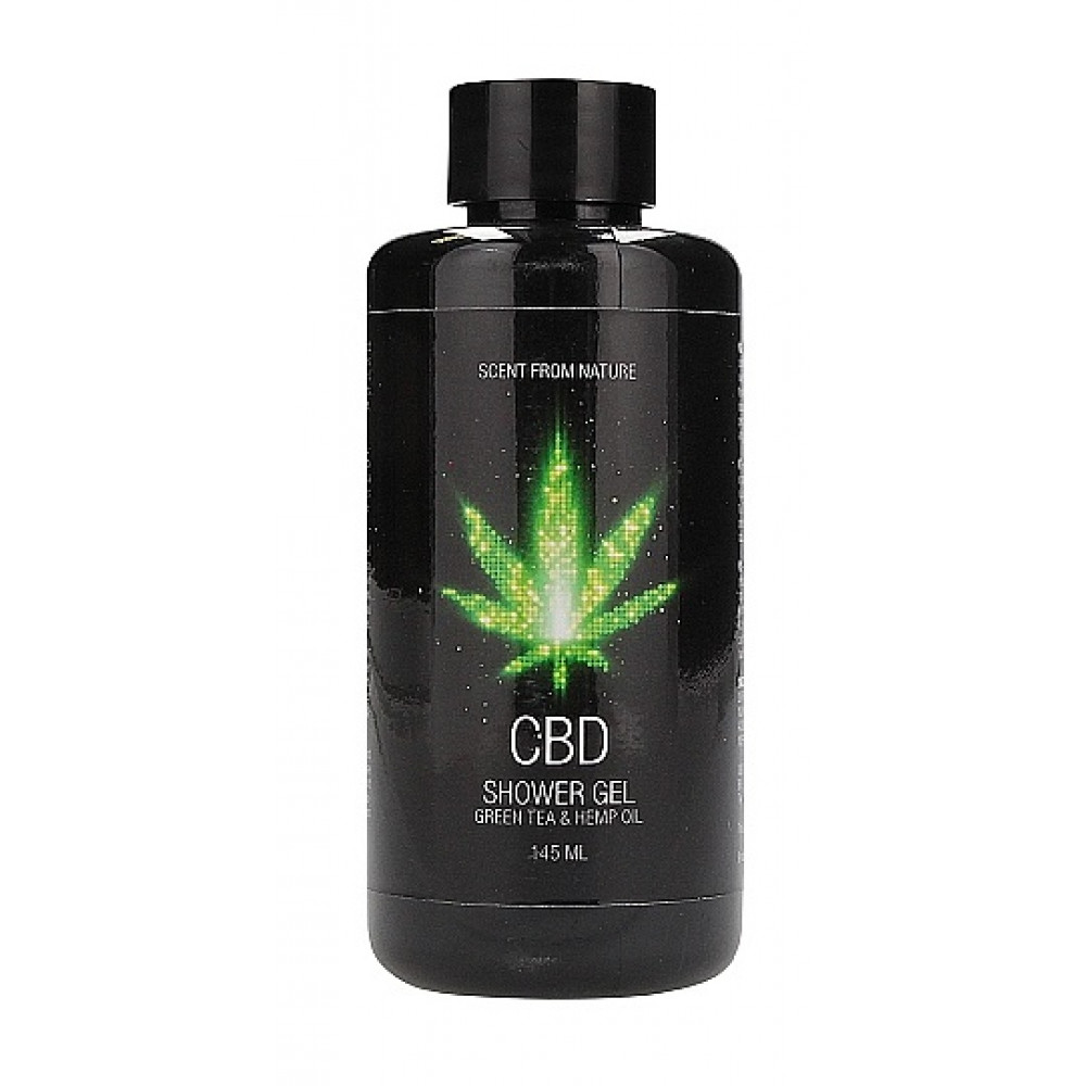 Різне - Набір для ванни і душу CBD Luxe Gift set-GREEN TEA & HEMP OIL ( 4 предмета ) 1