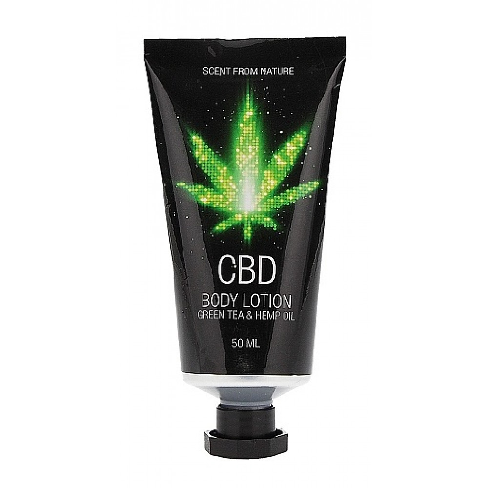 Різне - Набір для ванни і душу CBD Luxe Gift set-GREEN TEA & HEMP OIL ( 4 предмета ) 2