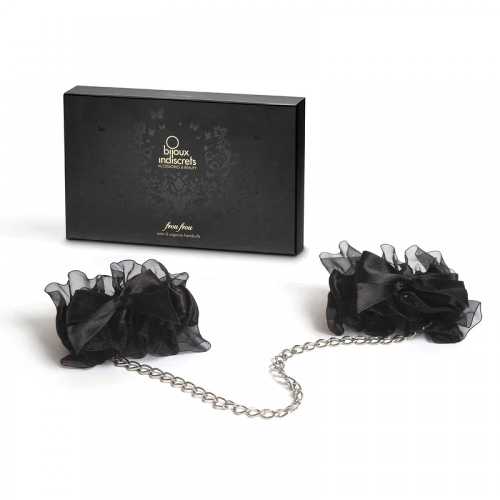 Різне - Наручники Bijoux Indiscrets - Frou Frou Organza handcuffs, подарункова упковка 2