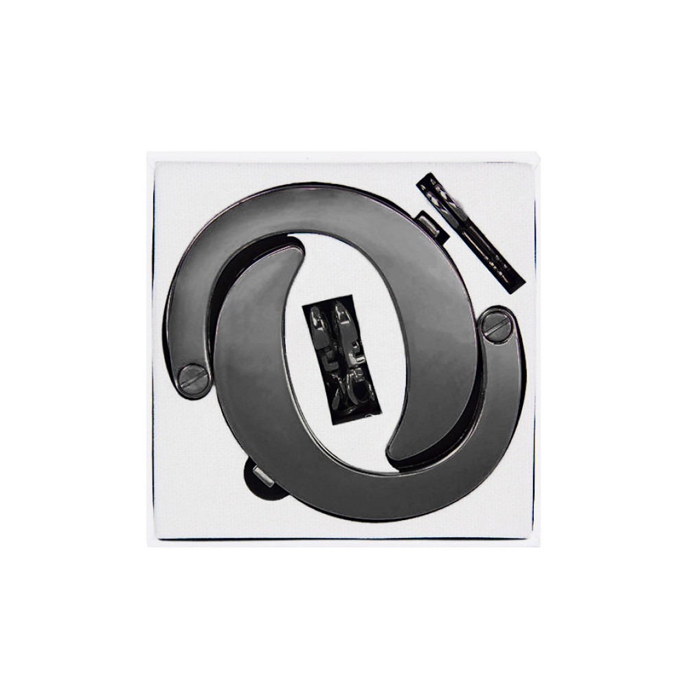  - Наручники розбірні Roomfun Black металеві, чорні 6