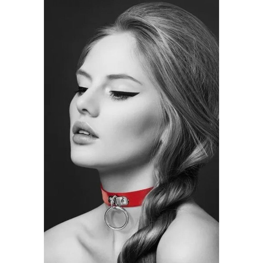 БДСМ игрушки - Ошейник Collar DS Fetish, красный