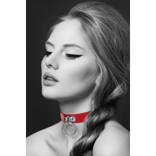 Ошейник Collar DS Fetish, красный