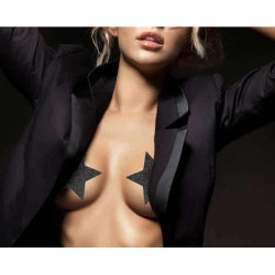 Пестиси у вигляді зірочок Bijoux Indiscrets, чорні