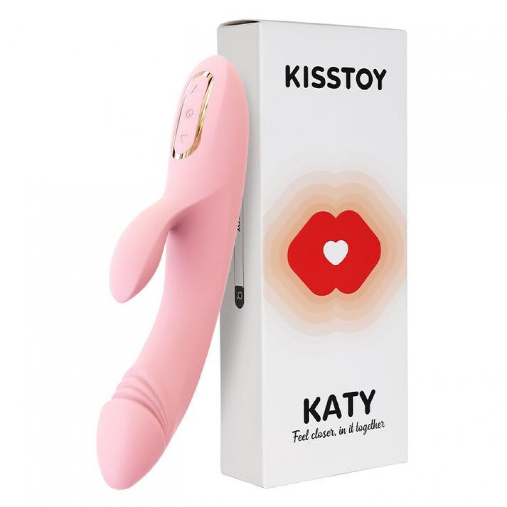 Вибратор-кролик - Вибратор-кролик с подогревом KISSTOY Katy 2