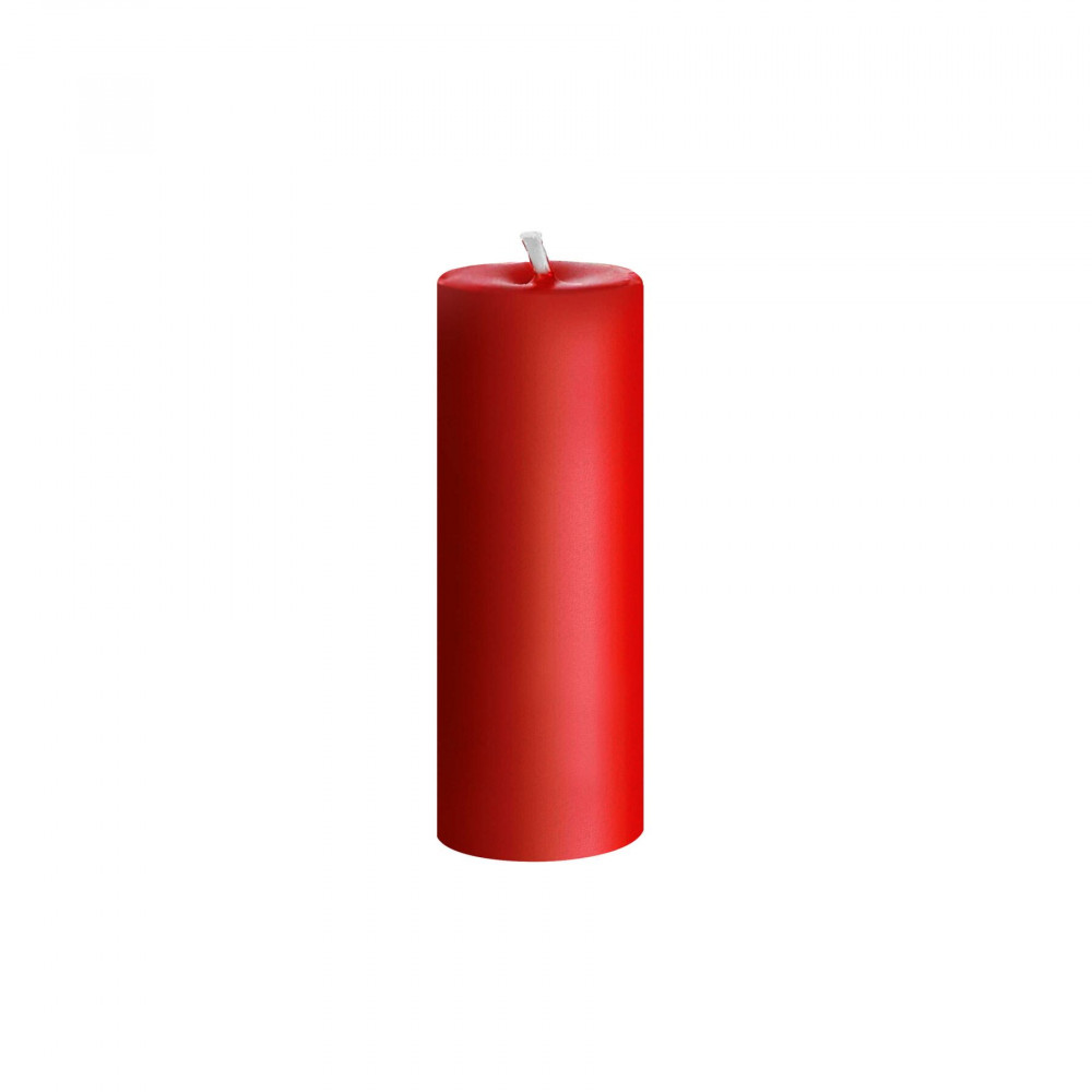 БДСМ аксессуары - Красная свеча восковая Art of Sex низкотемпературная S 10 см 1