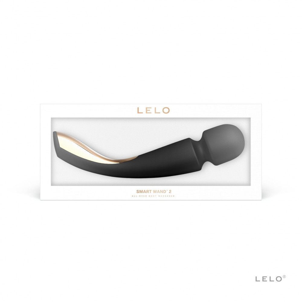 Вибромассажеры - Вибромассажер LELO Smart Wand 2 Medium Black 2