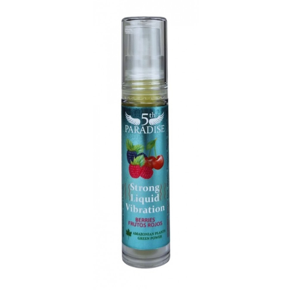 Різне - Стимулюючий гель (рідкий вібратор) 5th PARADISE Strong Liquid Vibration - Berries, 10 ml
