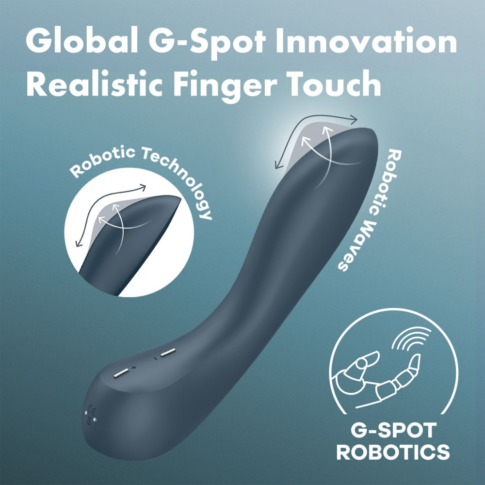 Стимулятор точки G - Стимулятор точки G Satisfyer G-Spot Wave 4, эффект ласки пальчиком, 12 режимов 5