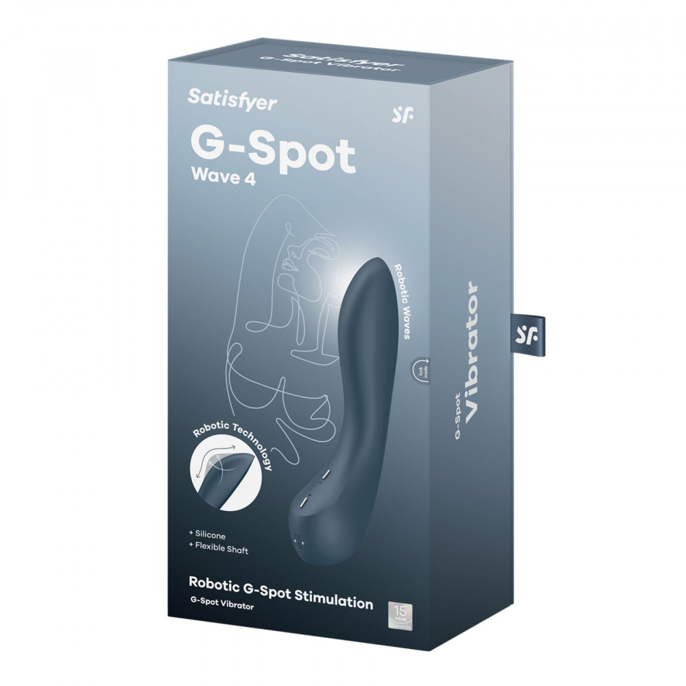 Стимулятор точки G - Стимулятор точки G Satisfyer G-Spot Wave 4, эффект ласки пальчиком, 12 режимов 4
