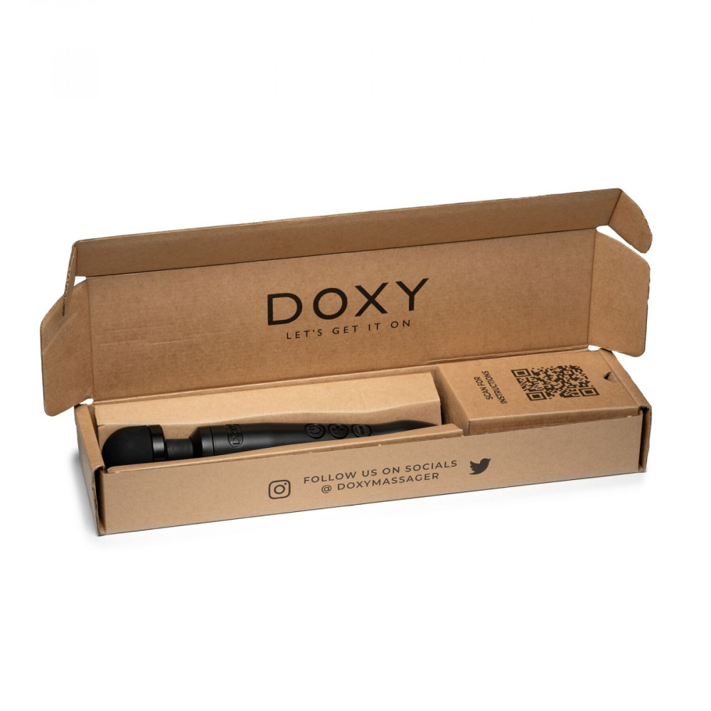 Для LGBTQ+ - Вібромасажер DOXY3 USB-C Massager MATTE BLACK 5