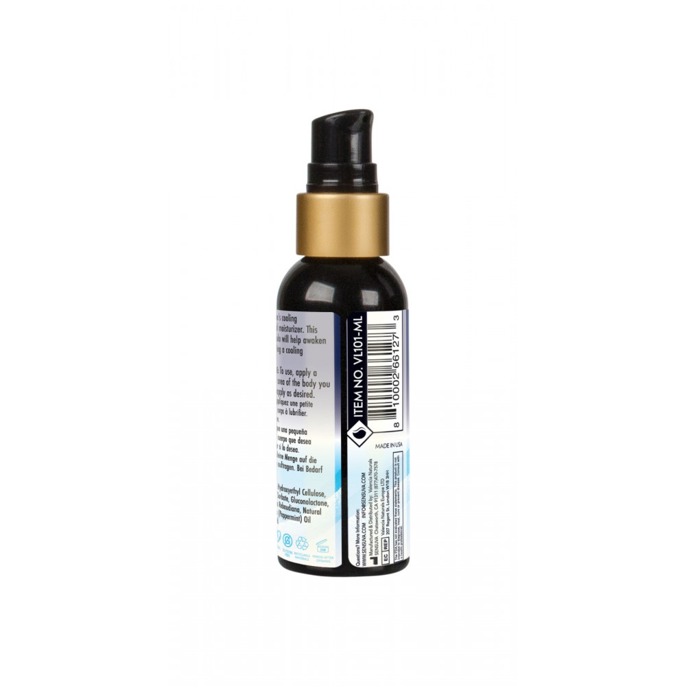 Смазки на водной основе - Лубрикант на водной основе Sensuva - Arctic Chill Cooling (57 мл), без глицерина и парабенов 2