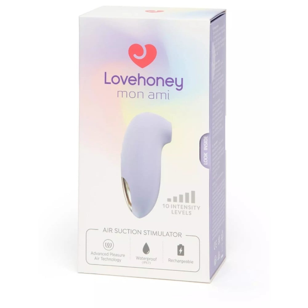 Разное - Вакуумный стимулятор клитора Lovehoney Mon Ami Pleasure Air, лиловый 8