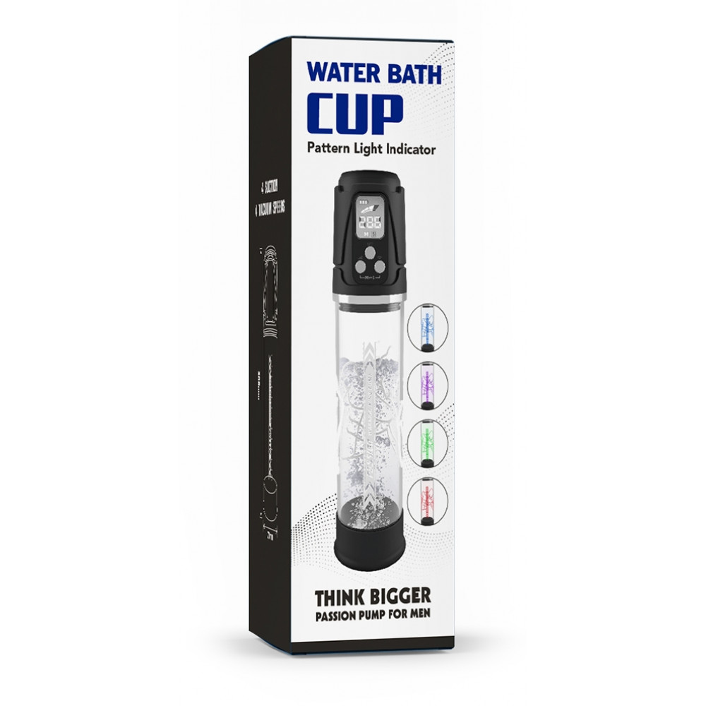  - Водонепроникна, автоматична вакуумна помпа із зарядкою від USB CANWIN Water Batch Cup LCD, P419AU 11