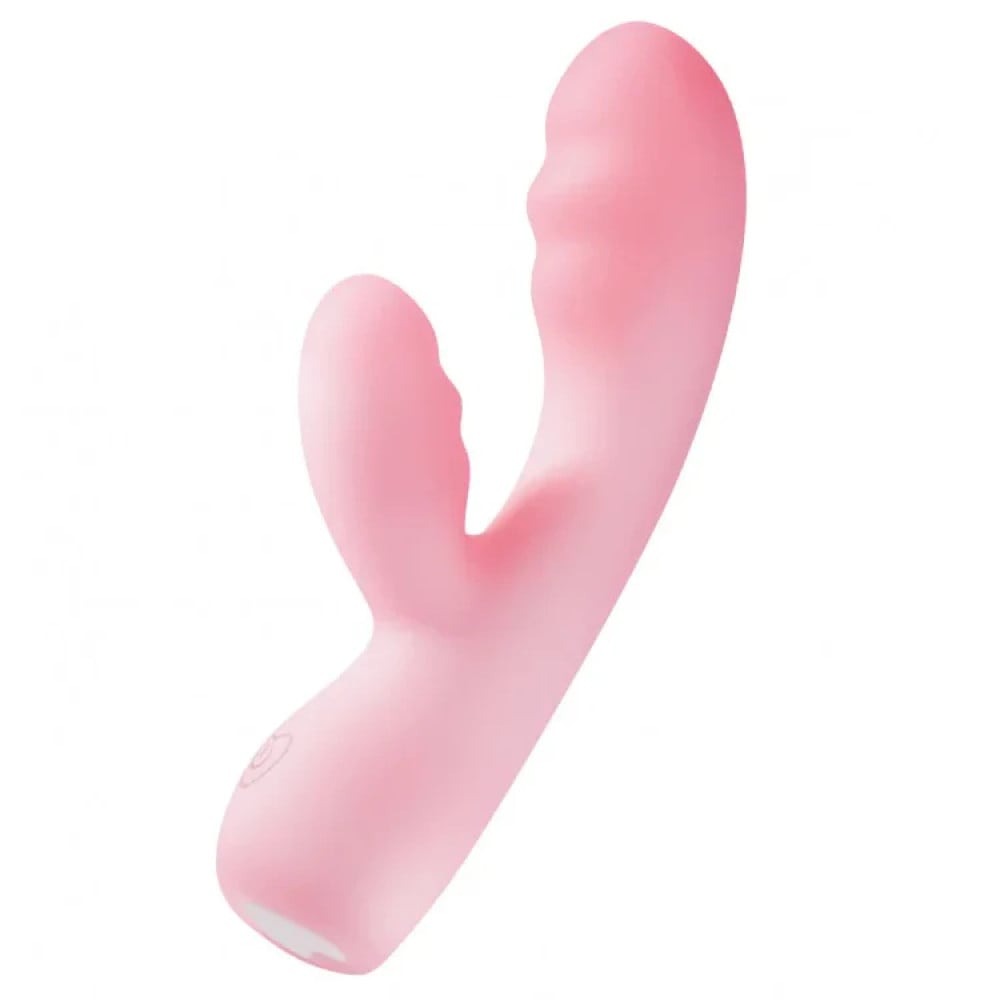 Різне - Вібратор подвійний BeYourLover Cloud JOY 10 режимів вібрації, рожевий