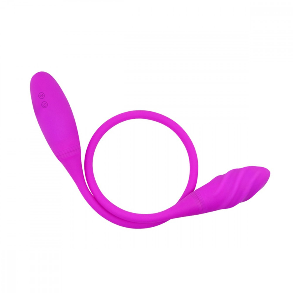 - Вібратор подвійний Snaky Vibe Pretty Love 1