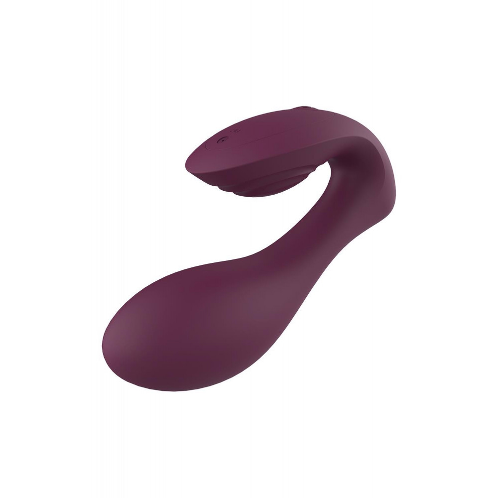  - Вибратор двойной стимуляцией с пультом управления Dream Toys Essentials Ultra Dual Vibe, фиолетовый 3