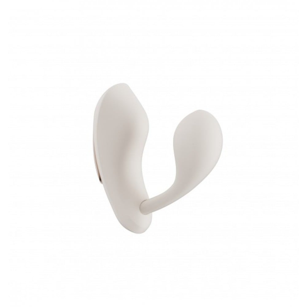  - Вібратор у трусики з пультом керування Qingnan No.6 Wireless Control Beige білий 3