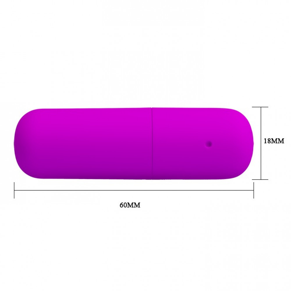 Різне - Вібруюча куля Power, фіолетова 1