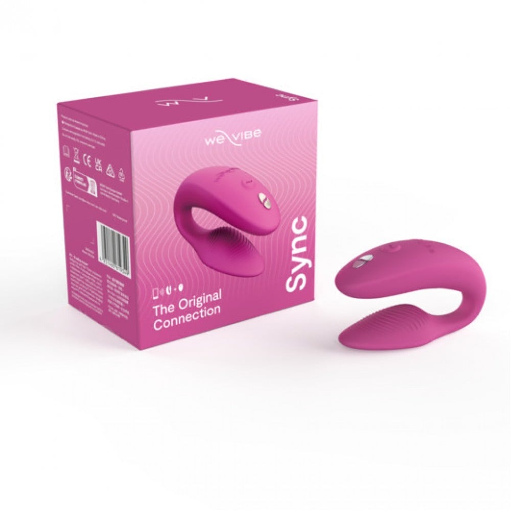 Секс игрушки - Инновационный смарт вибратор We Vibe Sync 2 Rose для пары, розовый