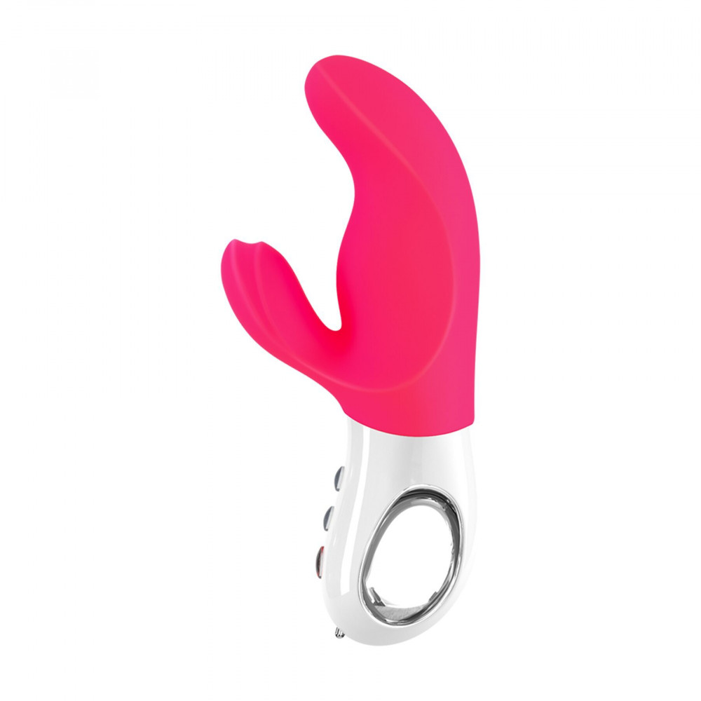 Секс игрушки - Вибратор-кролик Fun Factory MISS BI pink/white (мятая упаковка!!!) 4