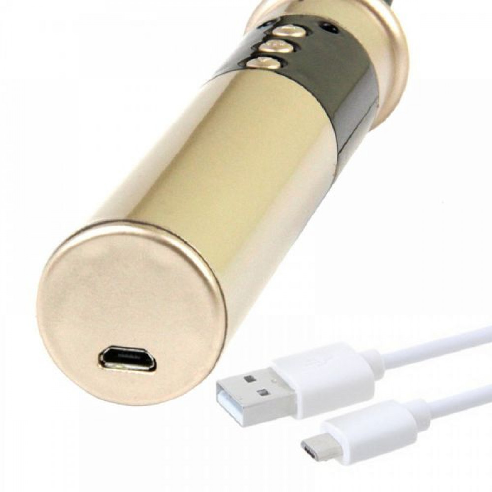 Плети, стеки, флоггеры, тиклеры - Стек с электрическим током Roomfun, Black & Gold 3