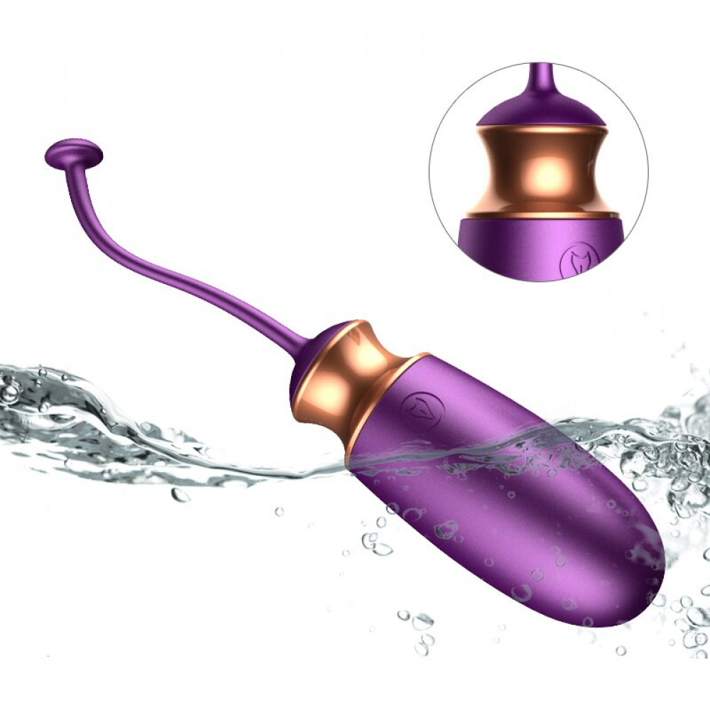 Вибратор - Виброяйцо с подогревом и пультом ДУ - Vibrating Silicone Love EGG USB, BS6300001 11