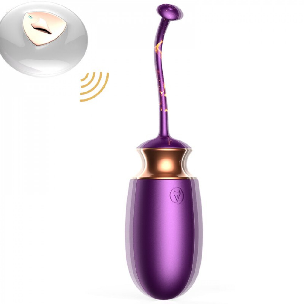 Вибратор - Виброяйцо с подогревом и пультом ДУ - Vibrating Silicone Love EGG USB, BS6300001 4