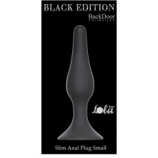 Анальный плаг Slim Anal Plug Small - Black, 57420701