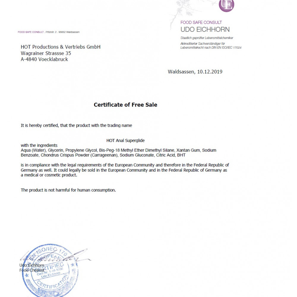 Разное - Анальный лубрикант на водной основе Hot Anal Superglide, 100 мл 2