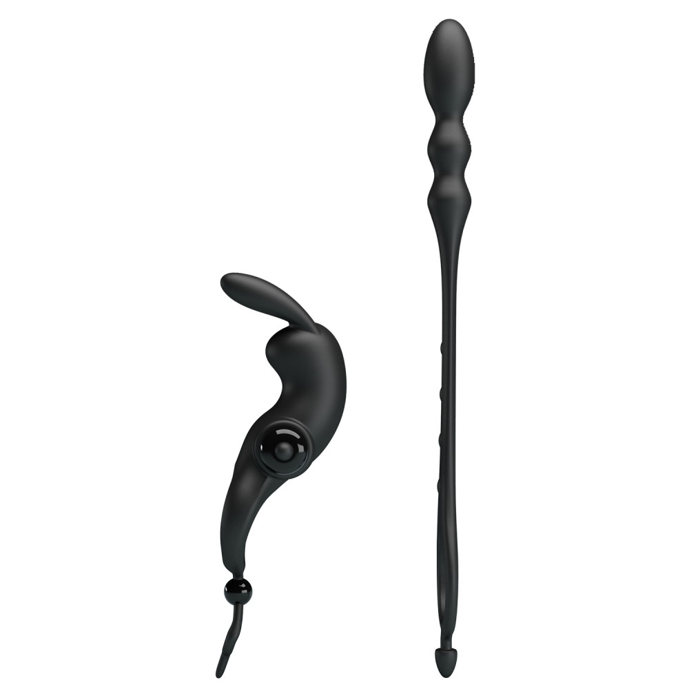 Різне - Ерекційне вібро кільце з анальним стимулятором Pretty Love - VIBRATION PENIS SLEEVE V, BI-210213 5