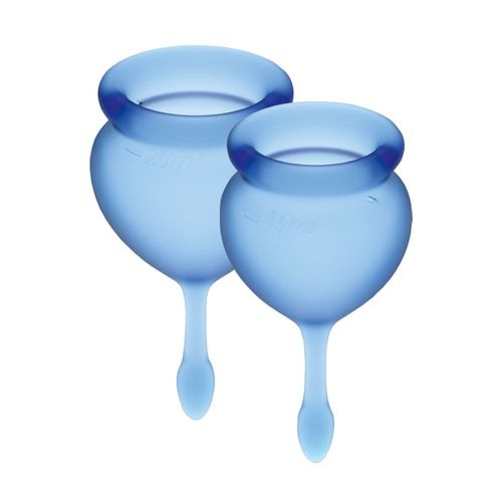  - Менструальные чаши Satisfyer Feel good Menstrual Cup (dark blue)