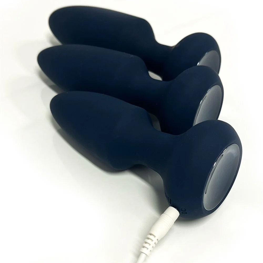 Анальные игрушки с вибрацией - Набор анальных вибраторов, S, M, L, Dream Toys Startroopers Mars синий, 3 шт 11