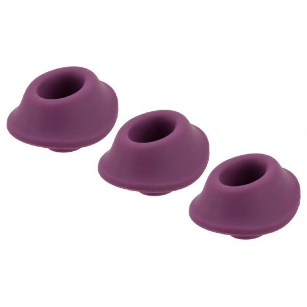 Секс игрушки - Набор насадок на Womanizer Premium и Classic фиолетовые, размер S