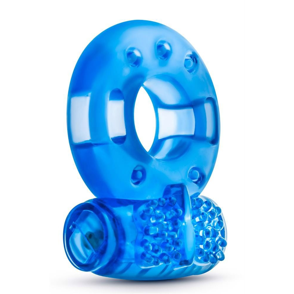 Разное - Набор вибро-эрекционных колец Stay Hard Blush 2 шт, голубые, 3.8 см 1