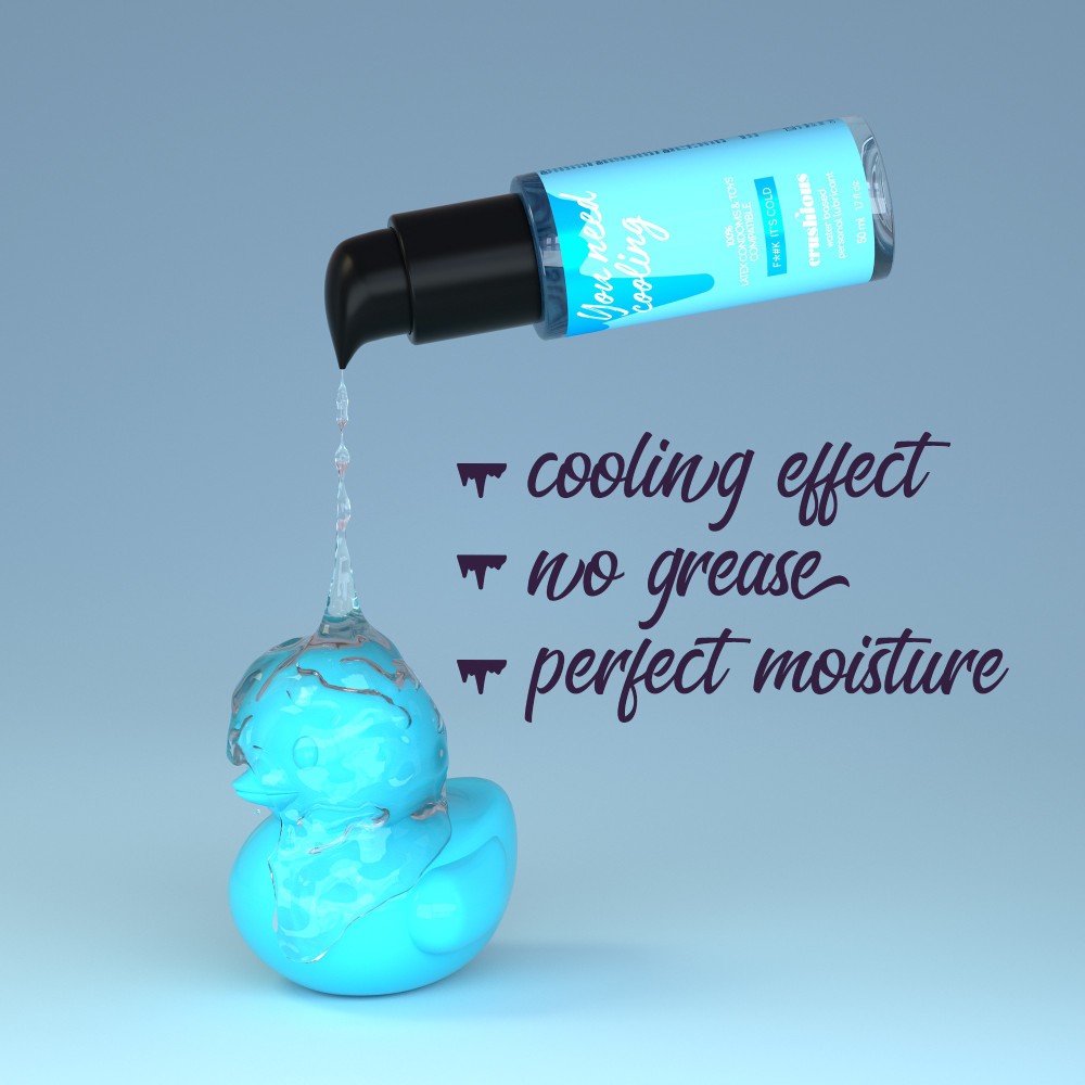 Смазки на водной основе - Охлаждающий лубрикант на водной основе Crushious Your Need Cooling, 50 мл 5
