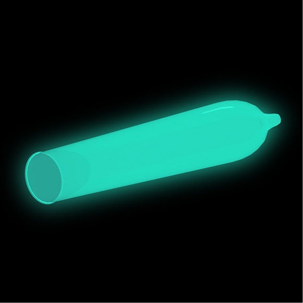 Презервативы - Презерватив латексный Night Light флуоресцентный (цена за 1 шт.) 3